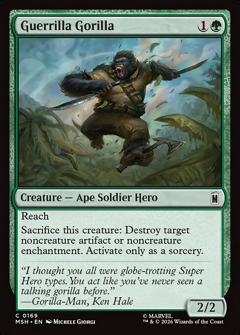 Guerrilla Gorilla (MSH 169)