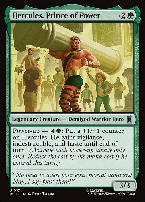 Hercules, Prince of Power (MSH 171)