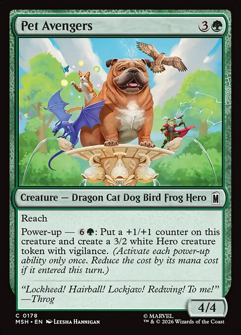 Pet Avengers (MSH 178)