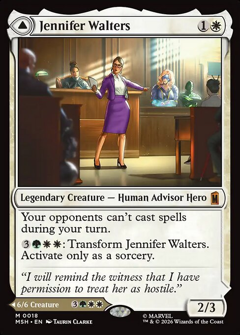 Jennifer Walters // The Sensational She-Hulk (MSH 18)