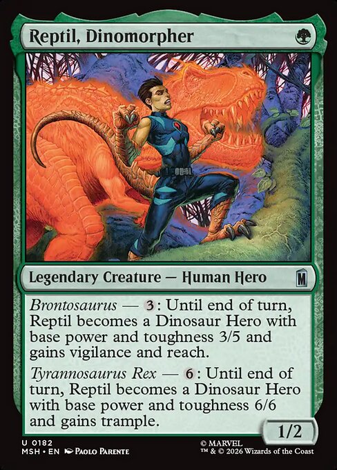 Reptil, Dinomorpher (MSH 182)