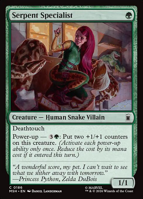 Serpent Specialist (MSH 186)