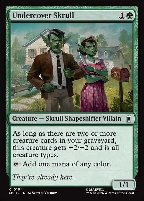 Undercover Skrull (MSH 194)