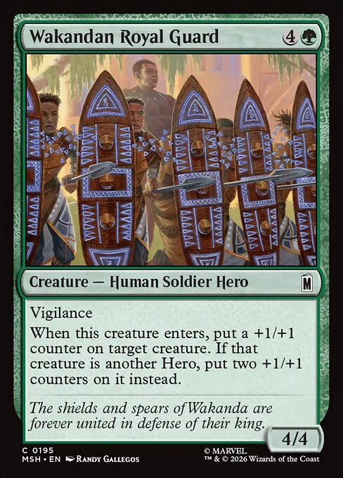 Wakandan Royal Guard (MSH 195)