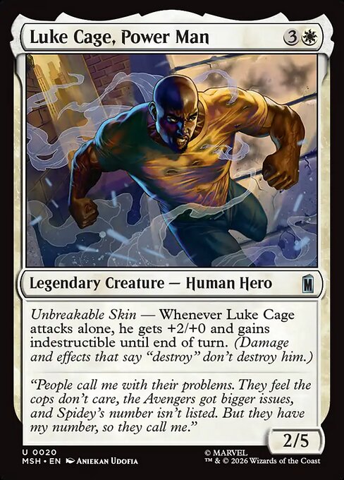 Luke Cage, Power Man (MSH 20)