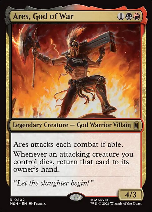 Ares, God of War (MSH 202)