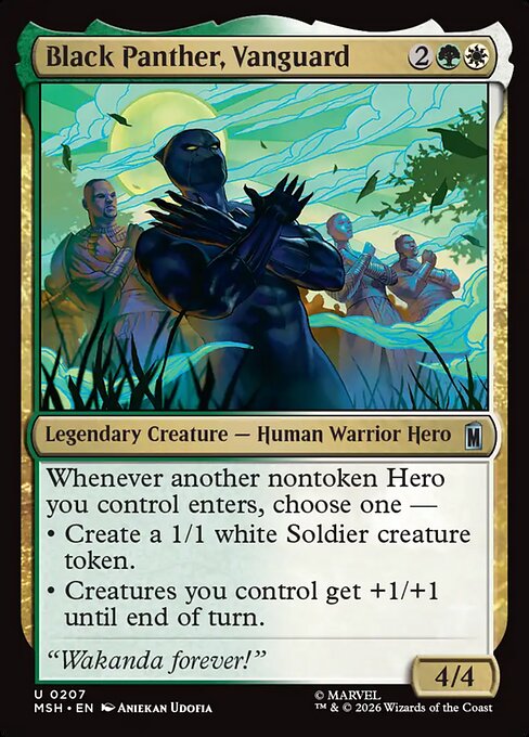 Black Panther, Vanguard (MSH 207)