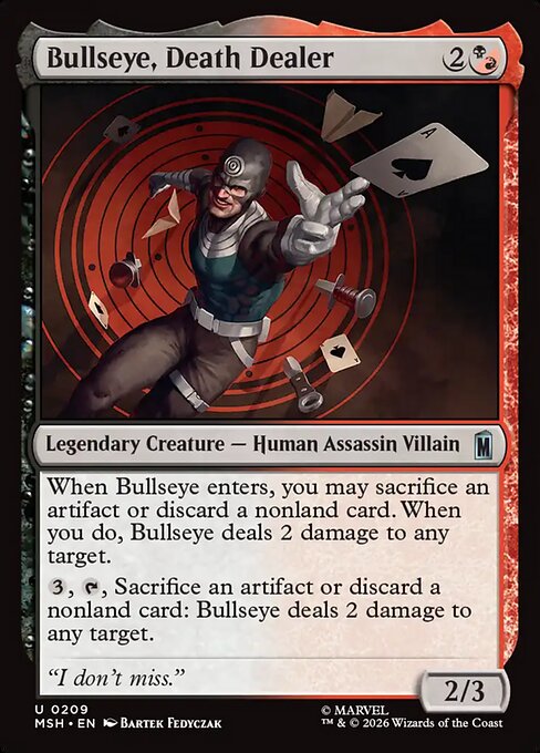 Bullseye, Death Dealer (MSH 209)