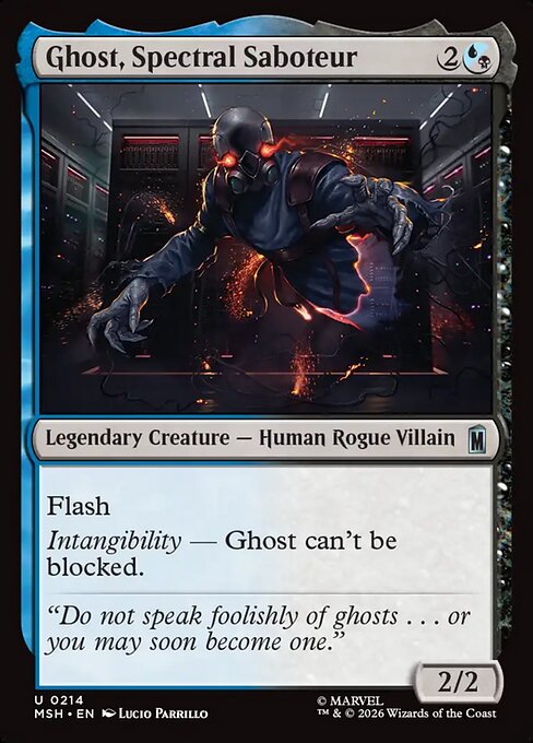 Ghost, Spectral Saboteur (MSH 214)