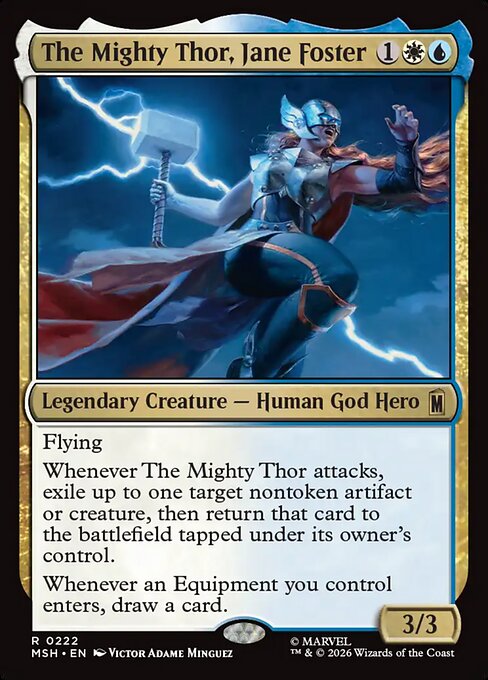 The Mighty Thor, Jane Foster (MSH 222)