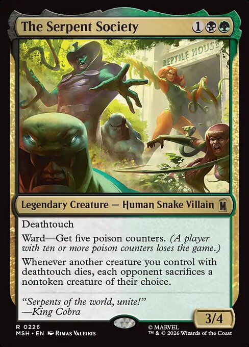 The Serpent Society (MSH 226)