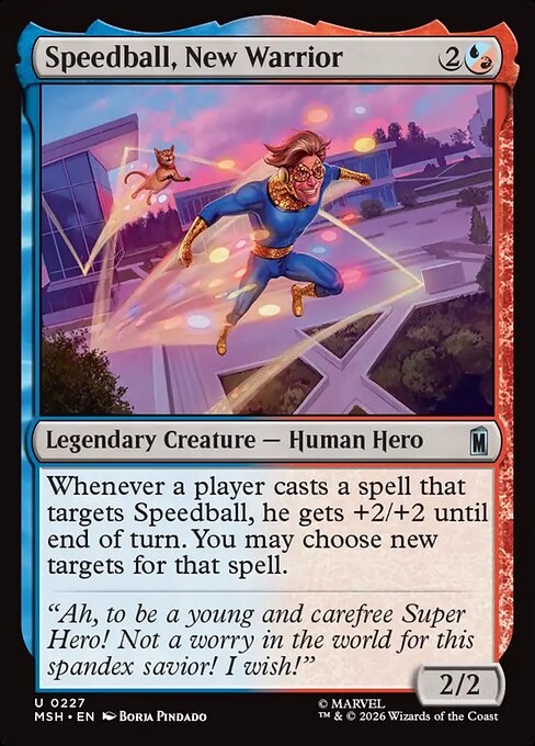 Speedball, New Warrior (MSH 227)