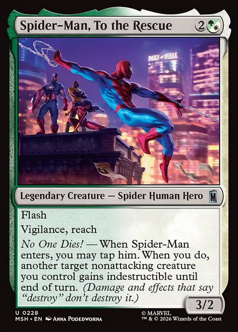 Spider-Man, To the Rescue (MSH 228)