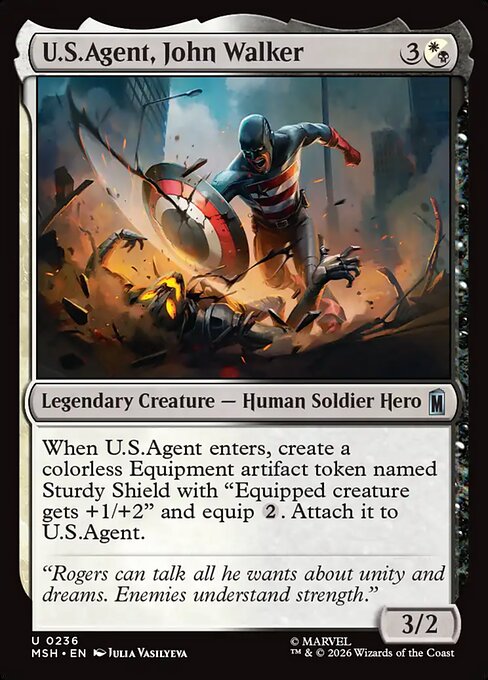U.S.Agent, John Walker (MSH 236)