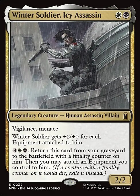 Winter Soldier, Icy Assassin (MSH 239)