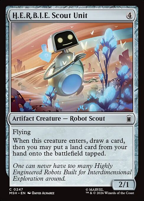 H.E.R.B.I.E. Scout Unit (MSH 247)