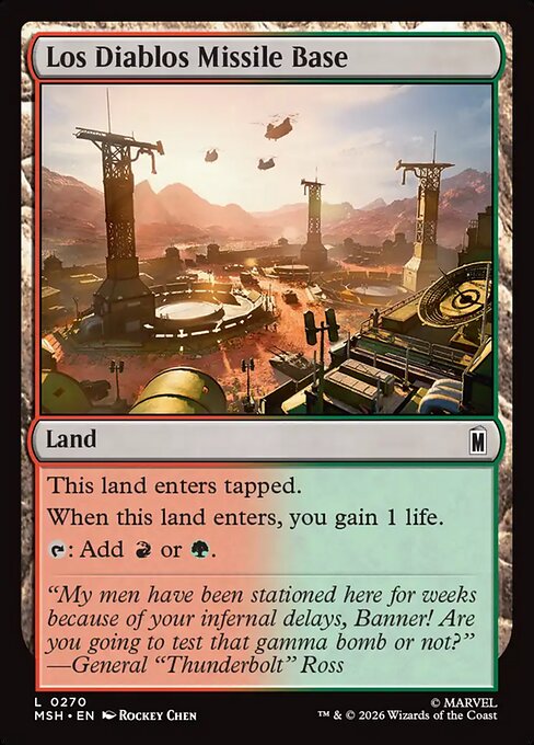 Los Diablos Missile Base (MSH 270)