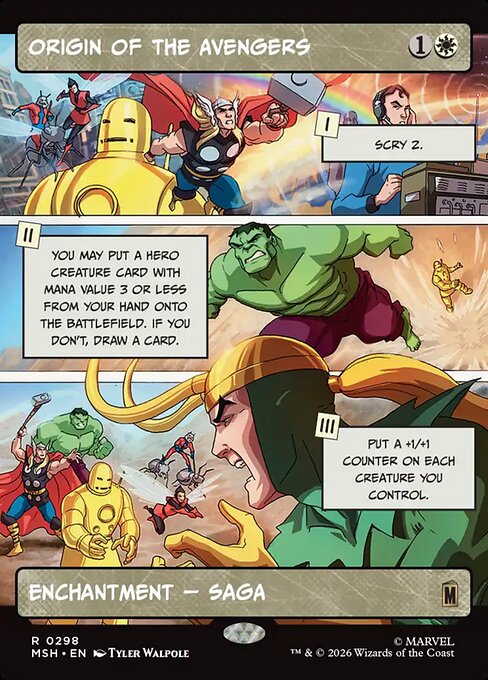 Origin of the Avengers (MSH 298)