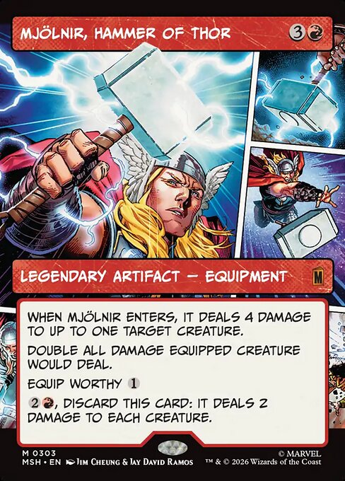 Mjölnir, Hammer of Thor (MSH 303)