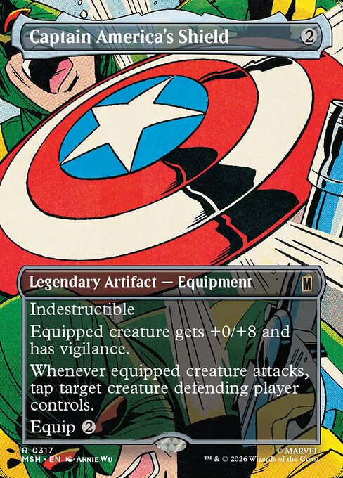 Captain America's Shield (MSH 317)