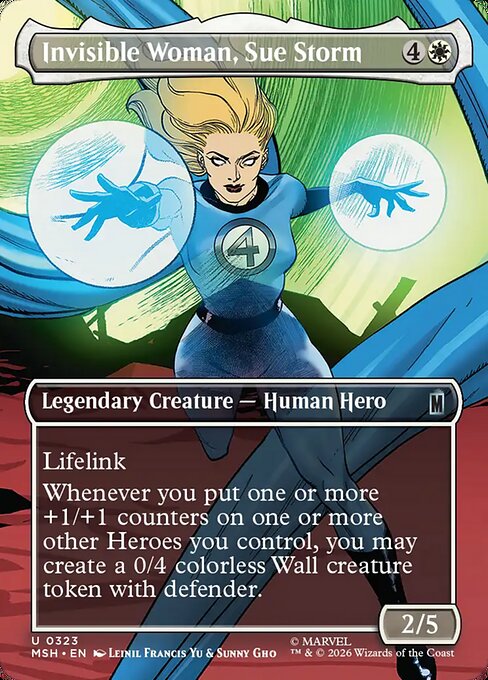 Invisible Woman, Sue Storm (MSH 323)