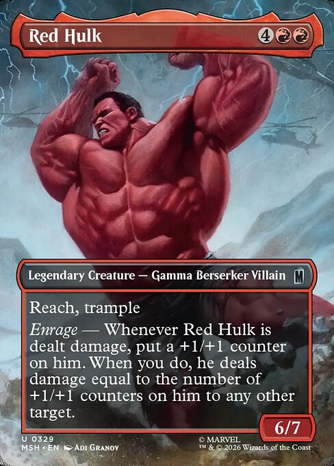 Red Hulk (MSH 329)