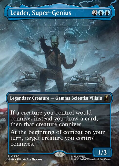 Leader, Super-Genius (MSH 330)
