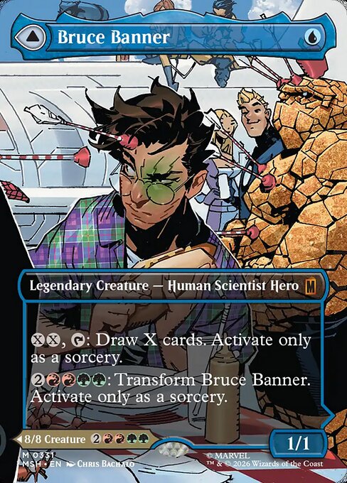 Bruce Banner // The Incredible Hulk (MSH 331)