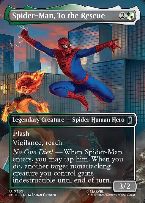 Spider-Man, To the Rescue (MSH 335)