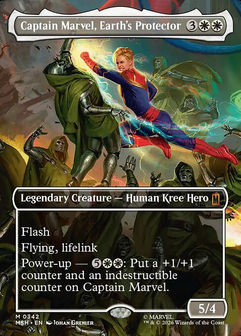 Captain Marvel, Earth's Protector (MSH 342)