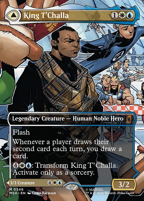 King T'Challa // Black Panther, Hope Enduring (MSH 346)