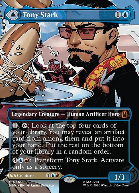 Tony Stark // The Invincible Iron Man (MSH 350)