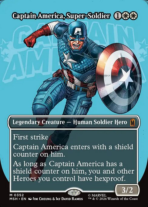 Captain America, Super-Soldier (MSH 352)