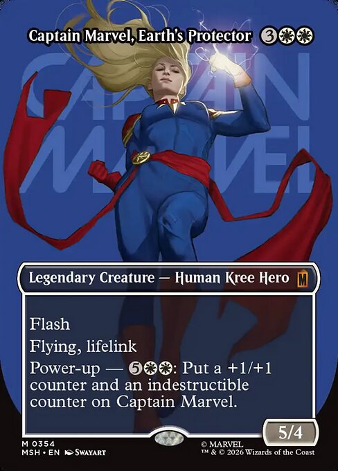 Captain Marvel, Earth's Protector (MSH 354)