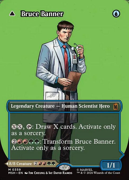 Bruce Banner // The Incredible Hulk (MSH 359)