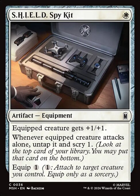 S.H.I.E.L.D. Spy Kit (MSH 36)