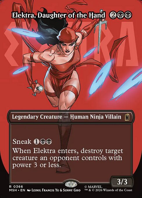 Elektra, Daughter of the Hand (MSH 366)