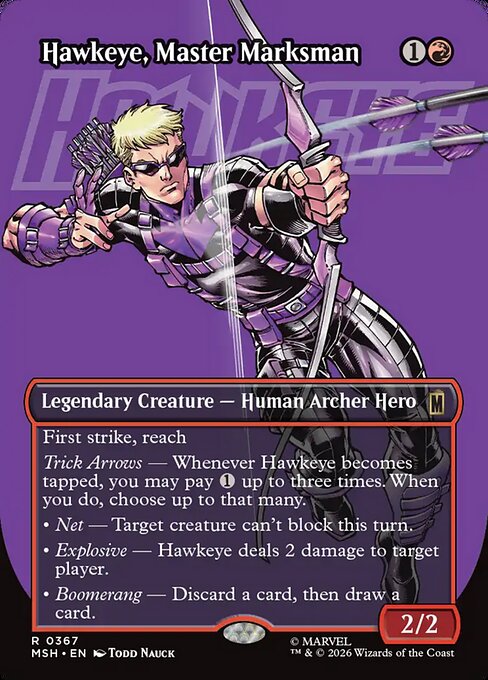 Hawkeye, Master Marksman (MSH 367)
