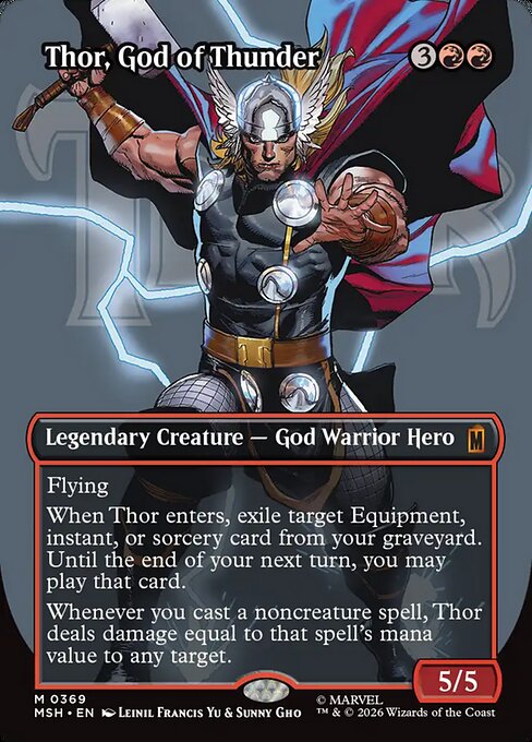 Thor, God of Thunder (MSH 369)