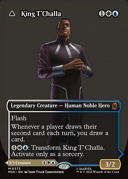 King T'Challa // Black Panther, Hope Enduring (MSH 373)