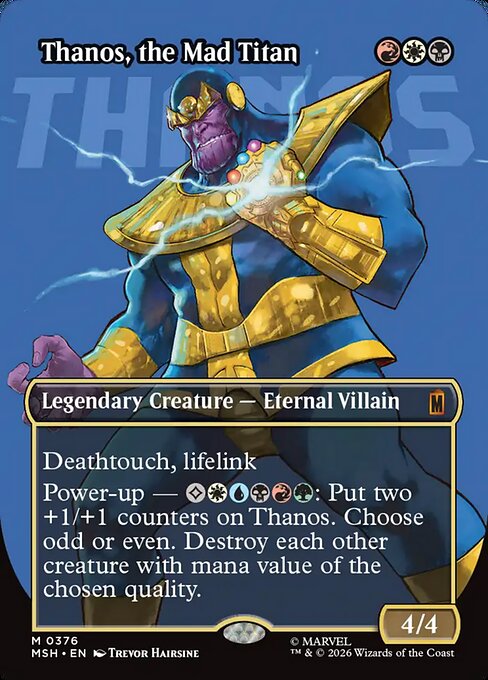 Thanos, the Mad Titan (MSH 376)