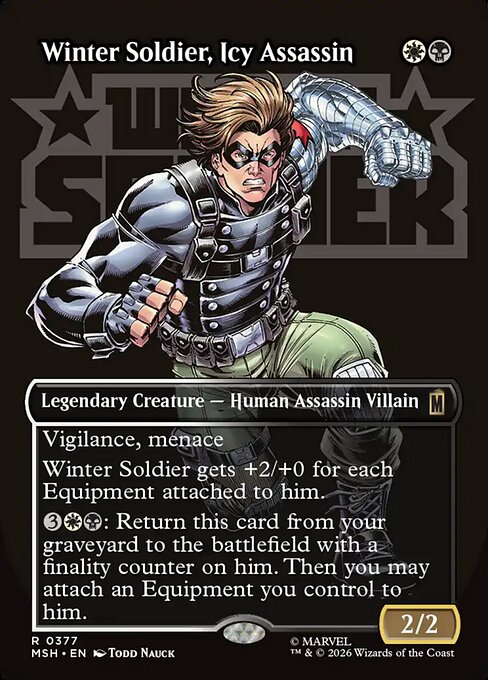 Winter Soldier, Icy Assassin (MSH 377)