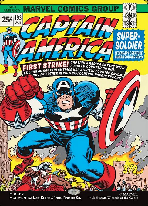 Captain America, Super-Soldier (MSH 387)