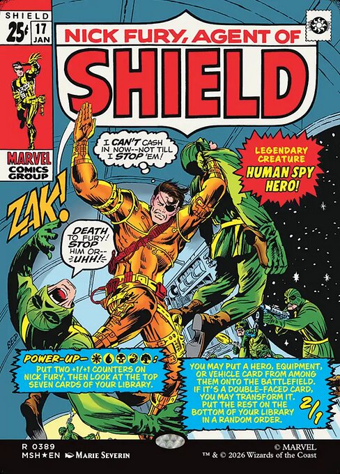 Nick Fury, Agent of S.H.I.E.L.D. (MSH 389)