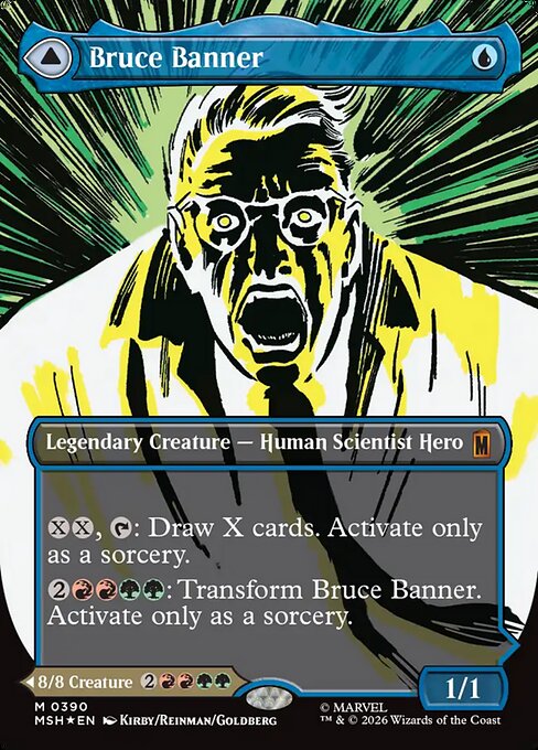 Bruce Banner // The Incredible Hulk (MSH 390)