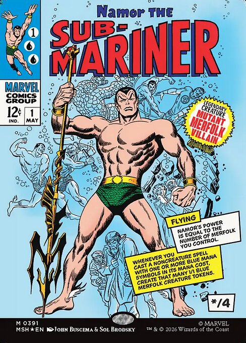 Namor the Sub-Mariner (MSH 391)