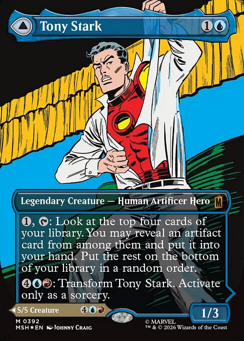 Tony Stark // The Invincible Iron Man (MSH 392)