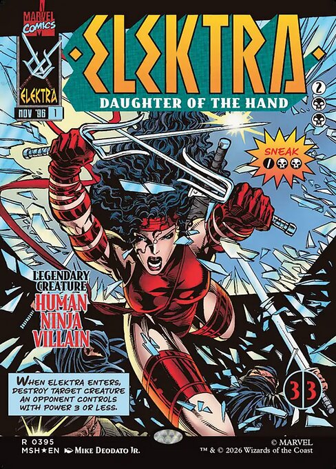 Elektra, Daughter of the Hand (MSH 395)