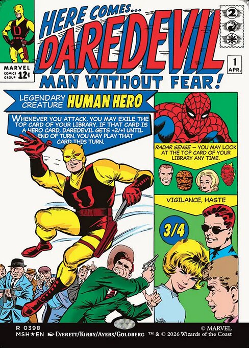 Daredevil, Man Without Fear (MSH 398)