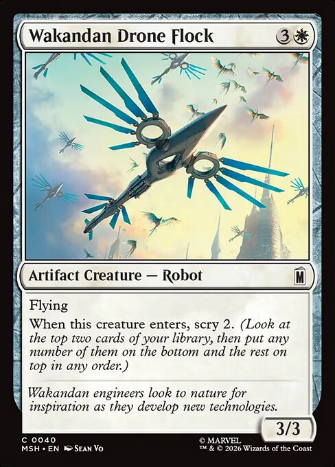 Wakandan Drone Flock (MSH 40)
